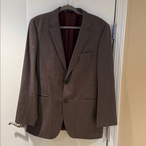 Boss Hugo Boss Brown Houndstooth Blazer